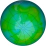 Antarctic Ozone 2012-12-25